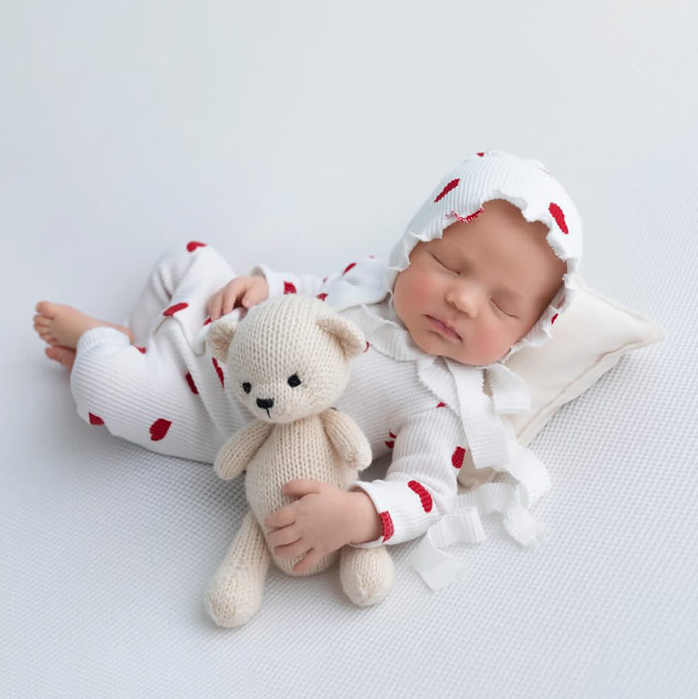 Herz Thema Neugeborenen Fotogr – Infant Photography Props Outfit Bewertung und Preis