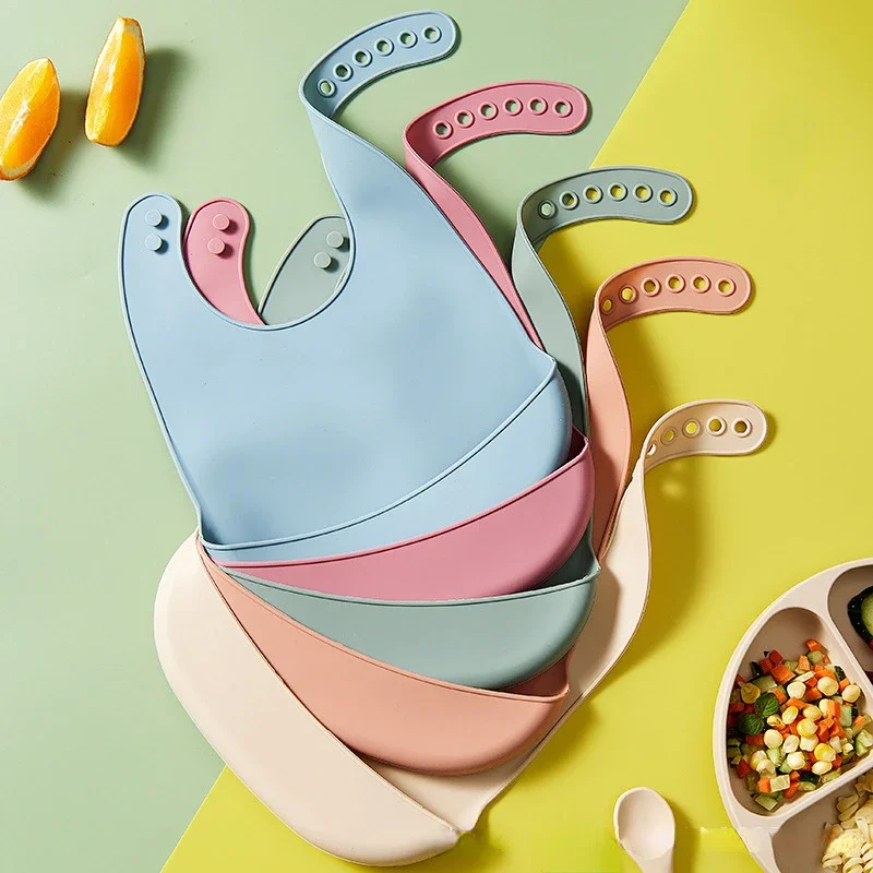 1/2 Stück Baby-Lätzchen Verste – Waterproof Baby Bibs Silicone Bewertung und Preis