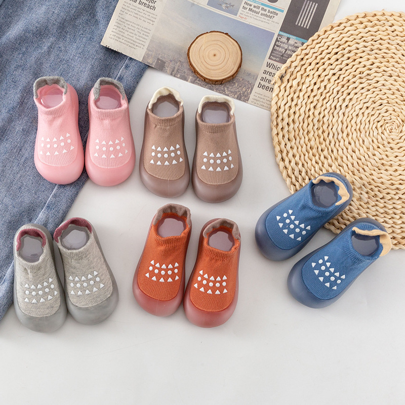 Baby-Bodenschuhe, blaue und ro – Unisex Baby Socks Non Slip Bewertung und Preis