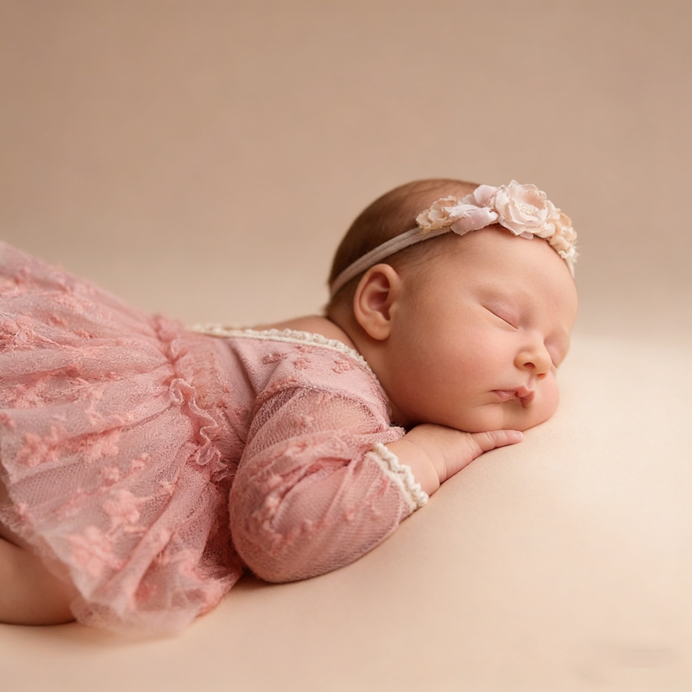 Baby-Mädchen Tutu-Kleid Rosa S – Newborn Baby Girl Romper Floral Bewertung und Preis