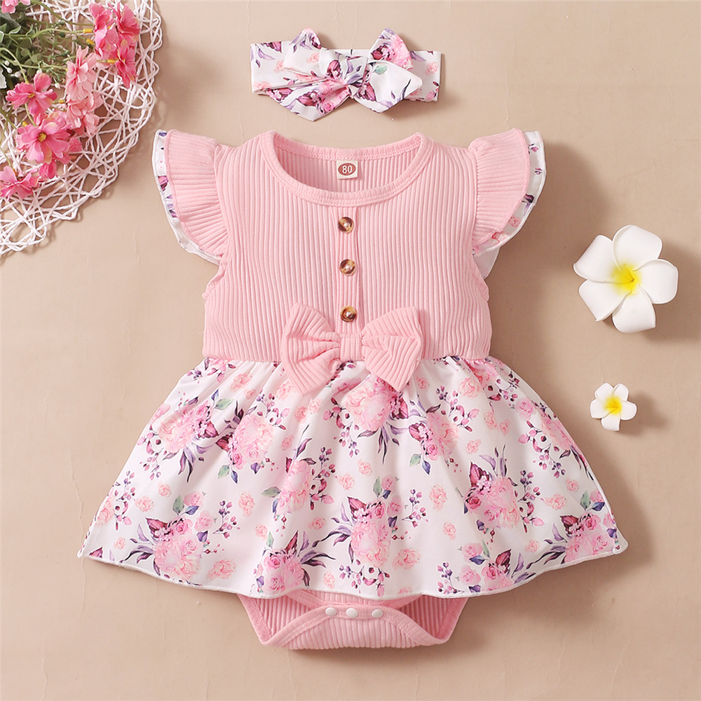 0-18 Monate Baby Mädchen Blume – Newborn Baby Girl Romper Floral Bewertung und Preis